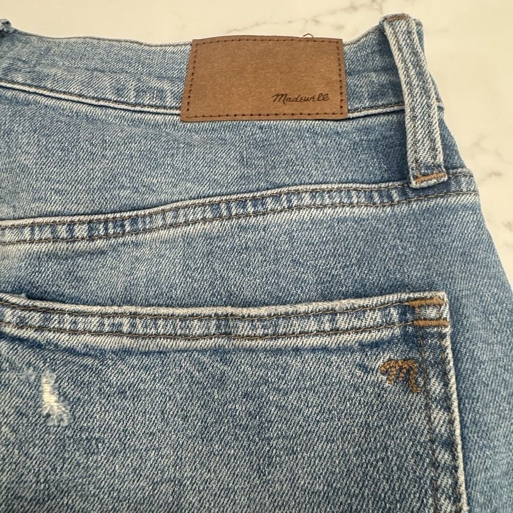 Madewell Perfect Vintage Jeans 28 High‎ Rise Straight Distressed Y2K Denim - Picture 6 of 8